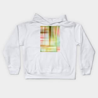 Abstract Plaid Quilt Kids Hoodie